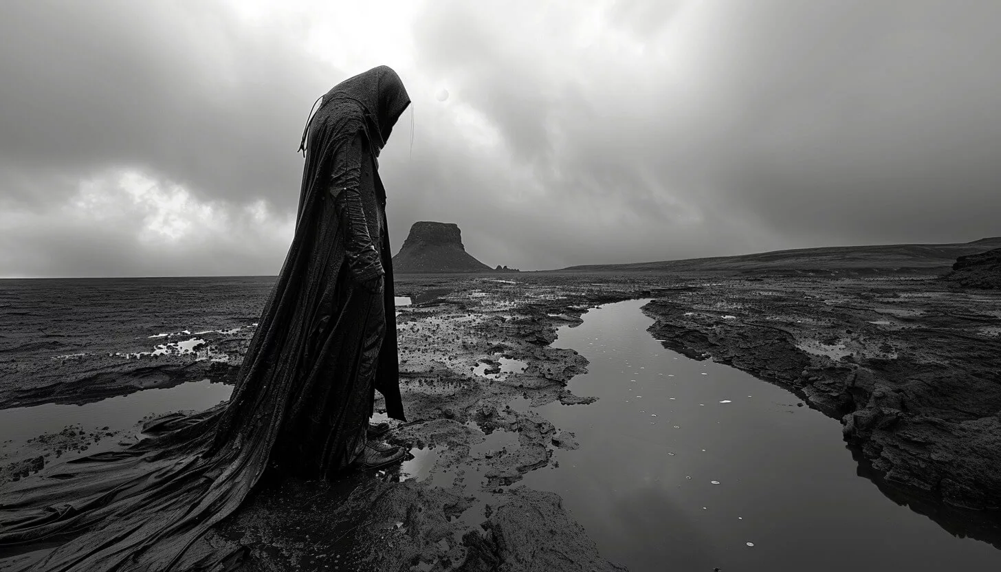 Wandering Shadows in the Solitary Journey Beyond Sculpted Realms